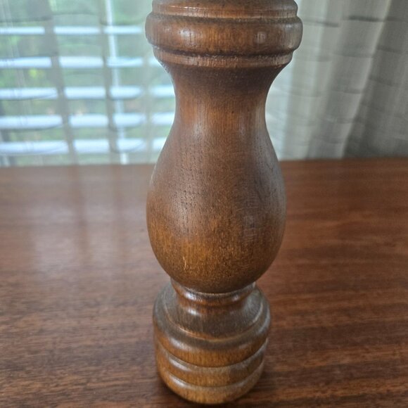 Catalina VTG Wood Pepper Mill 11.5" signed - Picture 5 of 9